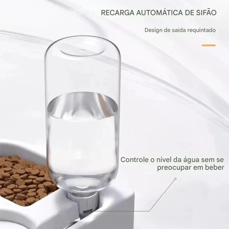 Bebedouro e Comedouro 2 em 1 Mark