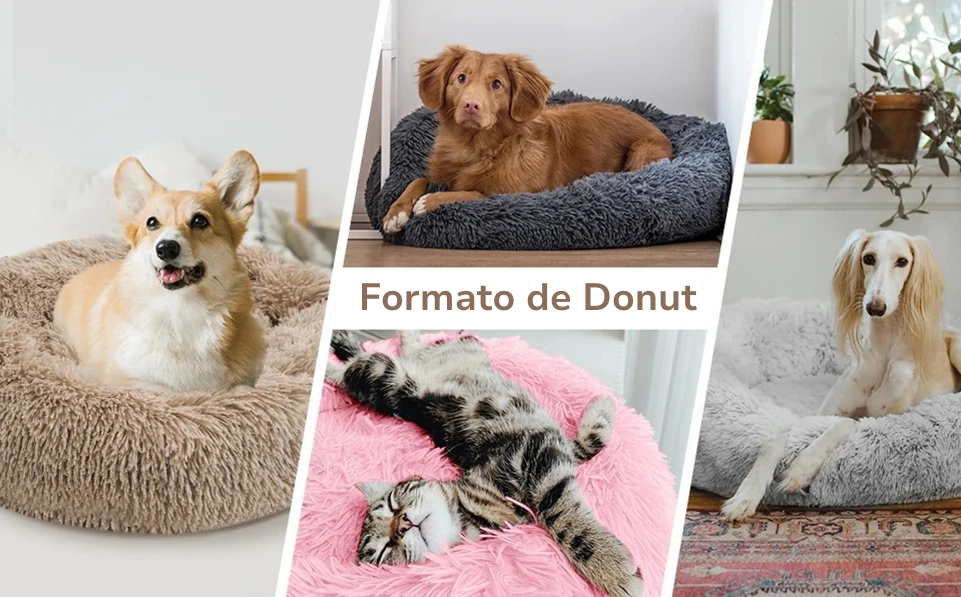 Caminha Redonda para Pets Donuts