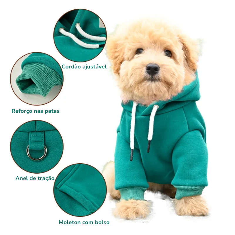 Moletom para Cachorros Dog Fashion