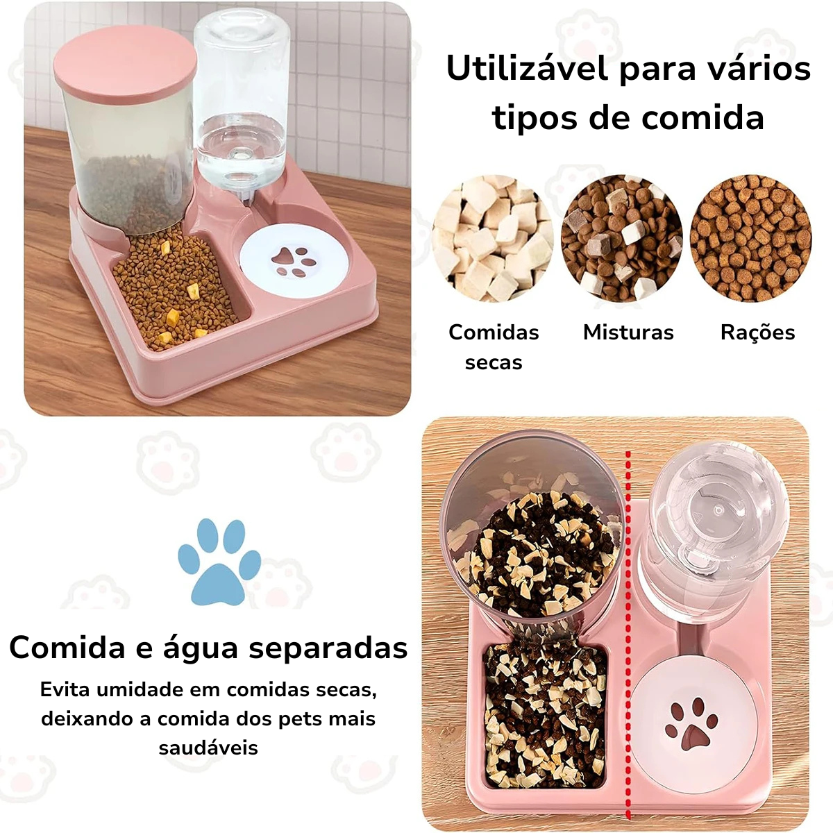 Bebedouro e Comedouro Automático Pet Fit