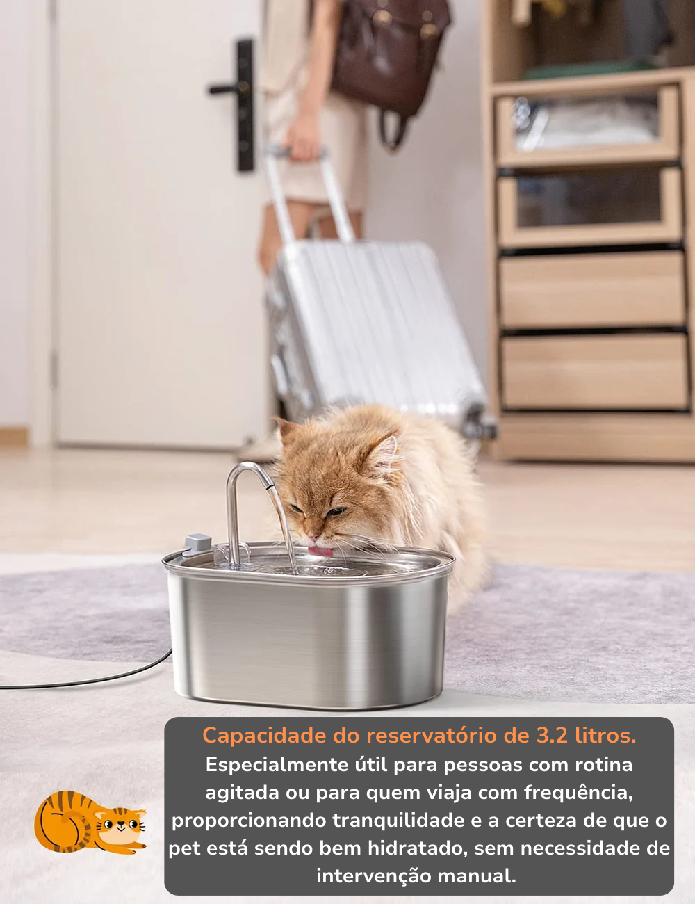 Fonte Automática Running Water