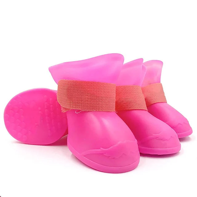 Botinhas de Borracha à Prova D'água Rubber