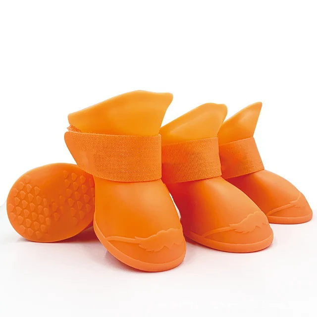 Botinhas de Borracha à Prova D'água Rubber