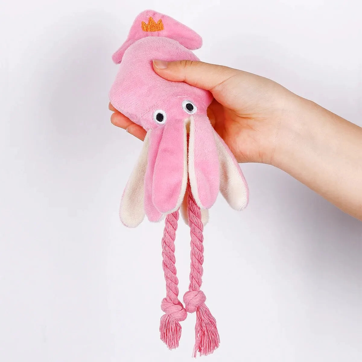 Brinquedo Mordedor Interativo Pet Octopus