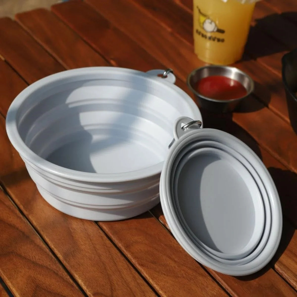 Tigela Dobrável em Silicone Austin (2 peças)