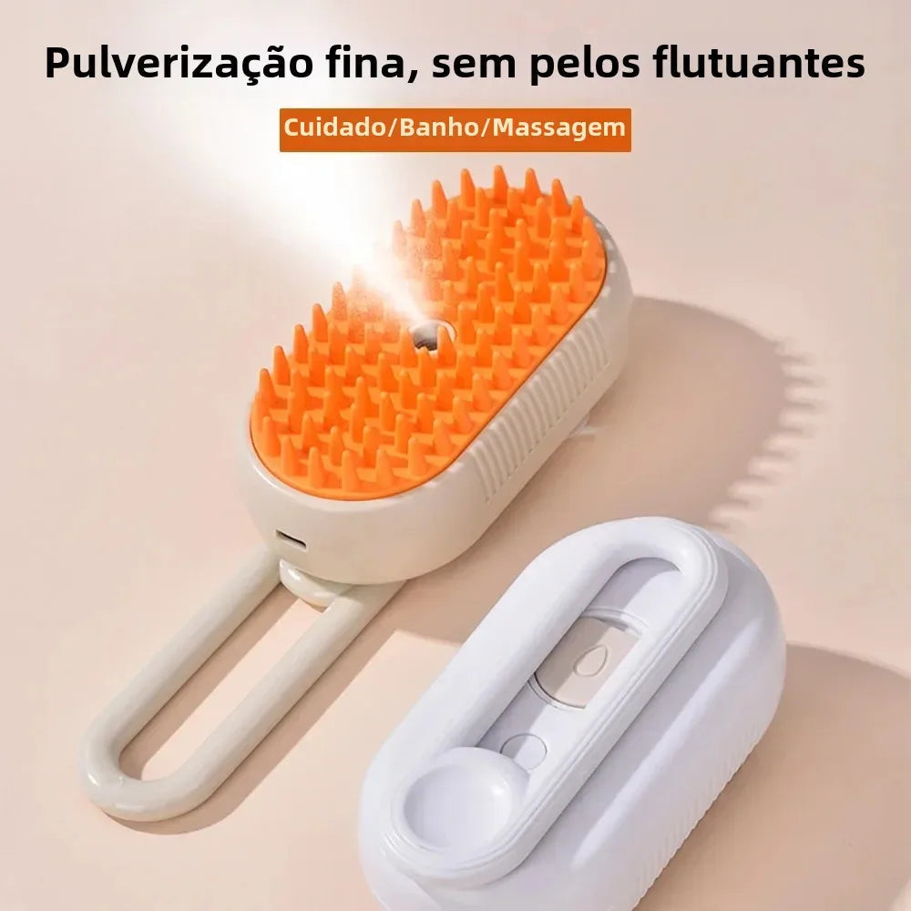 Escova Vaporizadora Pet Steam