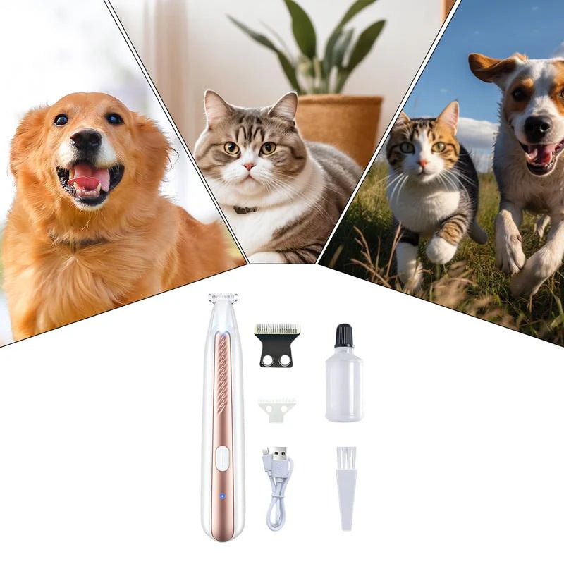 Aparador de Pelos com LED Pet Paw