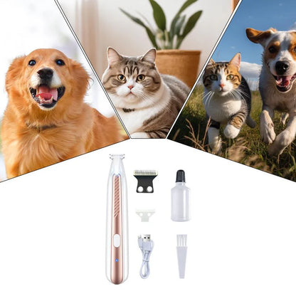 Aparador de Pelos com LED Pet Paw