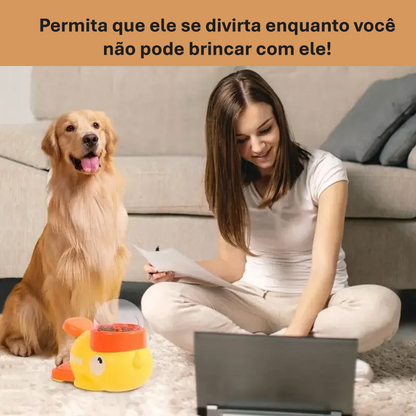 Brinquedo Interativo Dispenser de Alimentos Duck