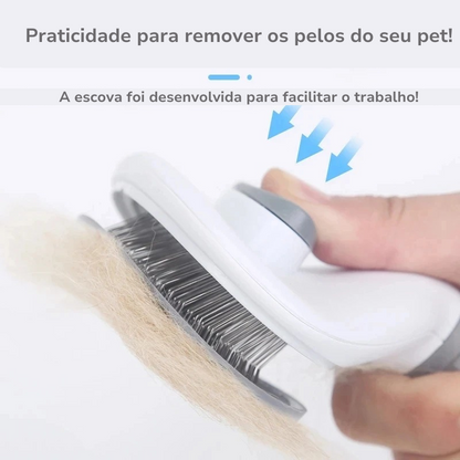 Escova Removedora de Pelos Happy Pet