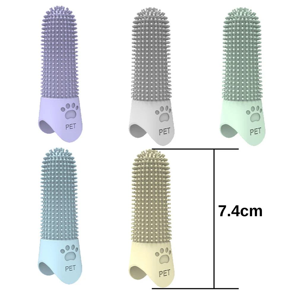 Escova de Dentes Pet em Silicone Pet Care