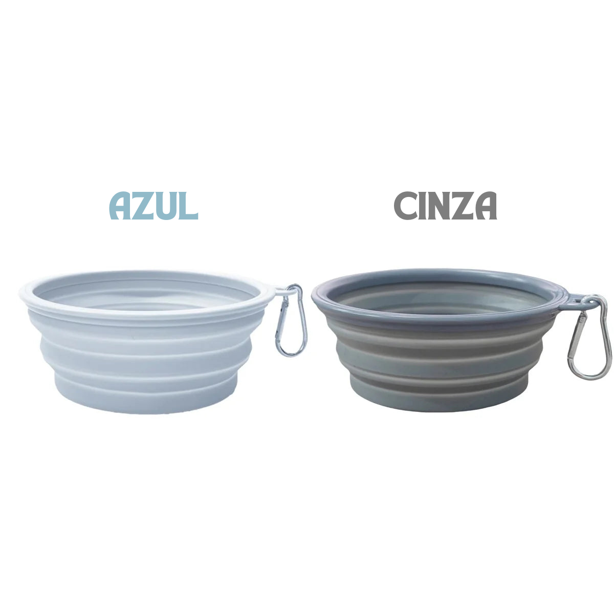 Tigela Dobrável em Silicone Austin (2 peças)