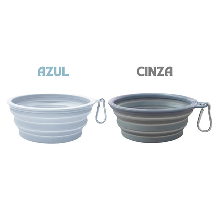Tigela Dobrável em Silicone Austin (2 peças)
