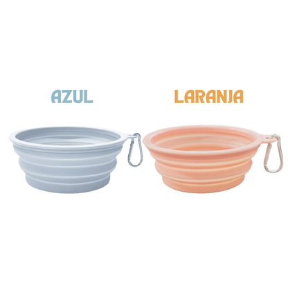 Tigela Dobrável em Silicone Austin (2 peças)