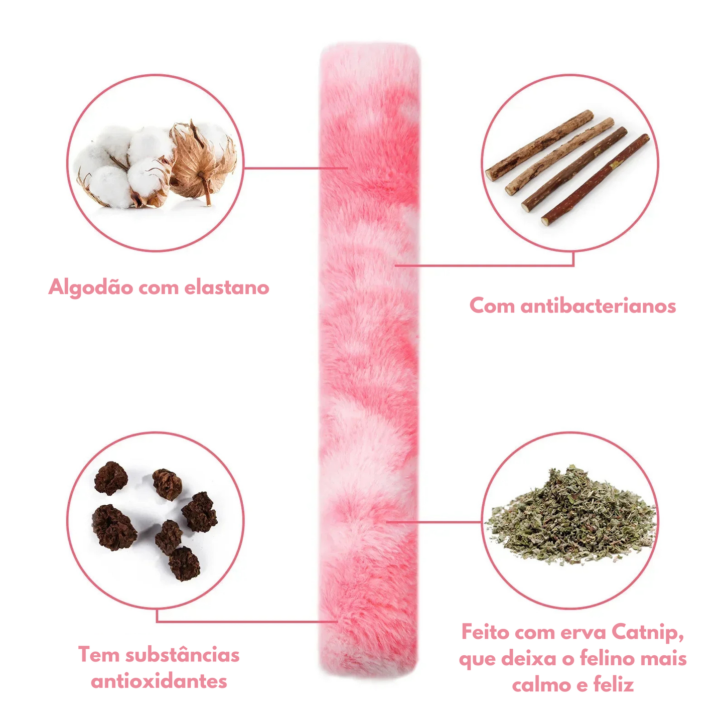 Brinquedo Interativo para Gatos Happy Pillow