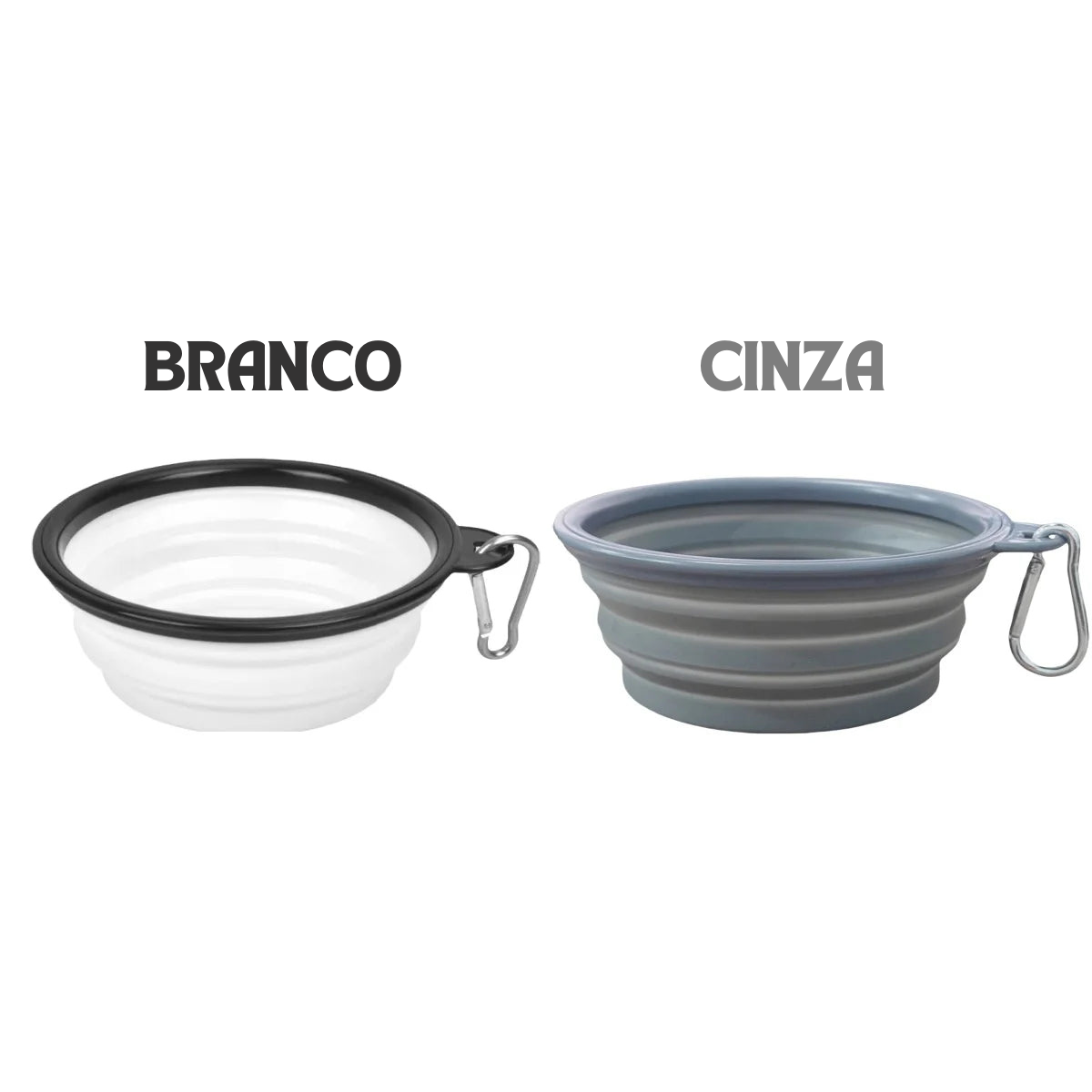 Tigela Dobrável em Silicone Austin (2 peças)