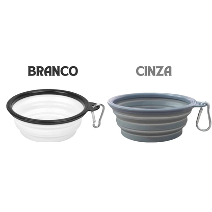 Tigela Dobrável em Silicone Austin (2 peças)