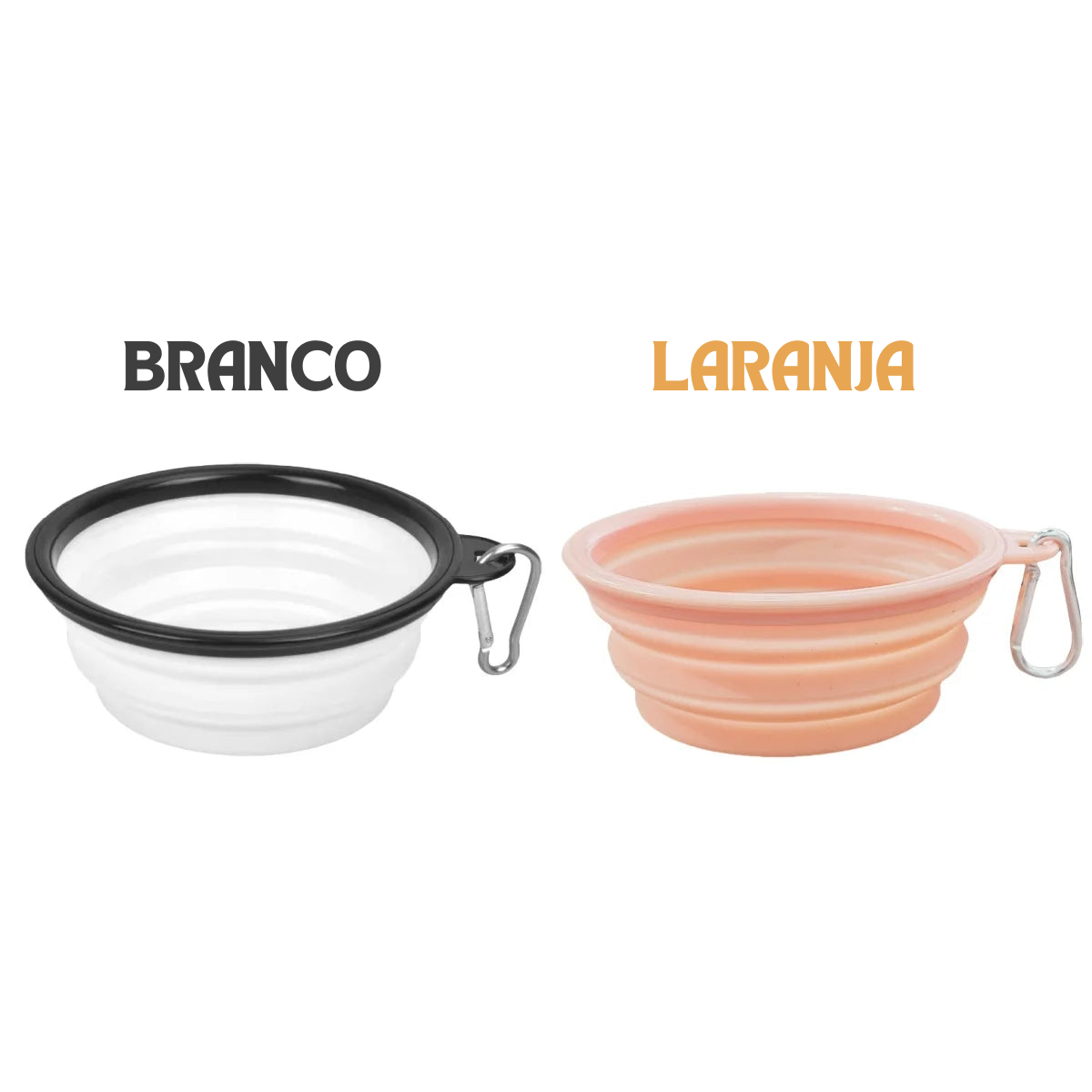 Tigela Dobrável em Silicone Austin (2 peças)
