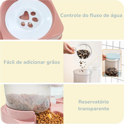 Bebedouro e Comedouro Automático Pet Fit