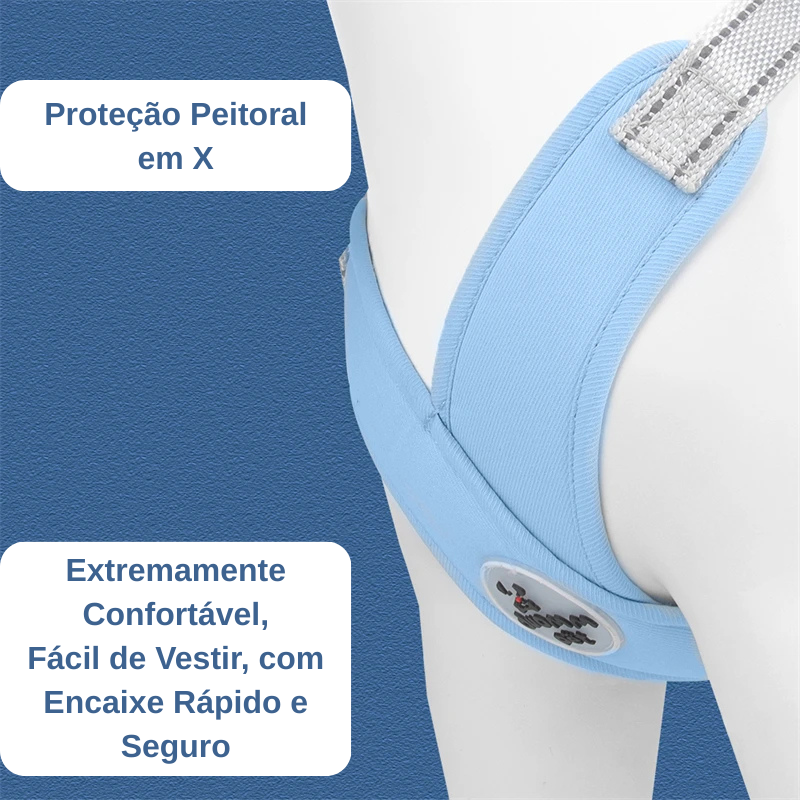 Kit Guia + Peitoral X Comfort Pet