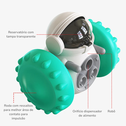Brinquedo Interativo Dispensador de Alimentos Roller
