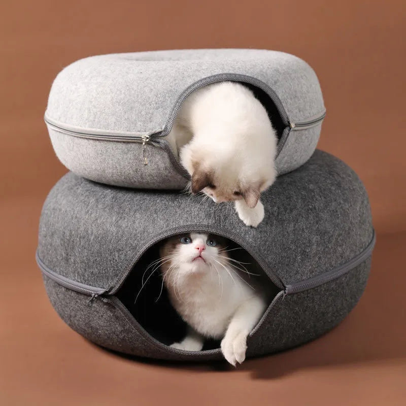 Cama Donuts Interativa Pet Kitten
