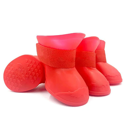 Botinhas de Borracha à Prova D'água Rubber