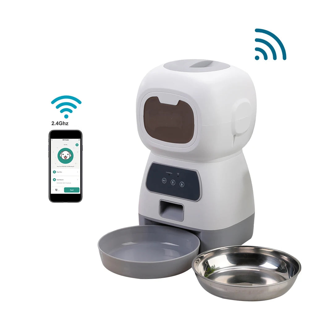 Alimentador Automático Wi-Fi Pet Connect