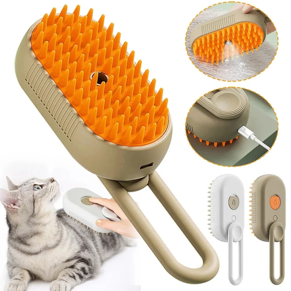 Escova Vaporizadora Pet Steam