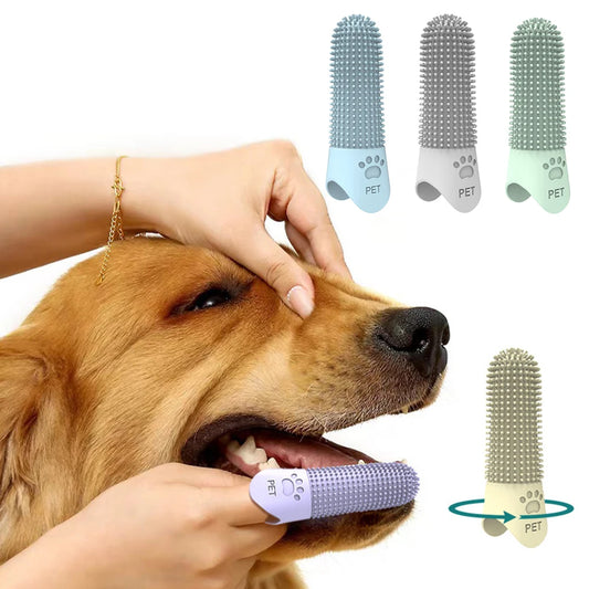 Escova de Dentes Pet em Silicone Pet Care