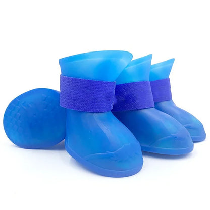 Botinhas de Borracha à Prova D'água Rubber