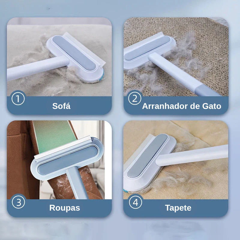 Escova Removedora de Pelos de Superfícies Zara